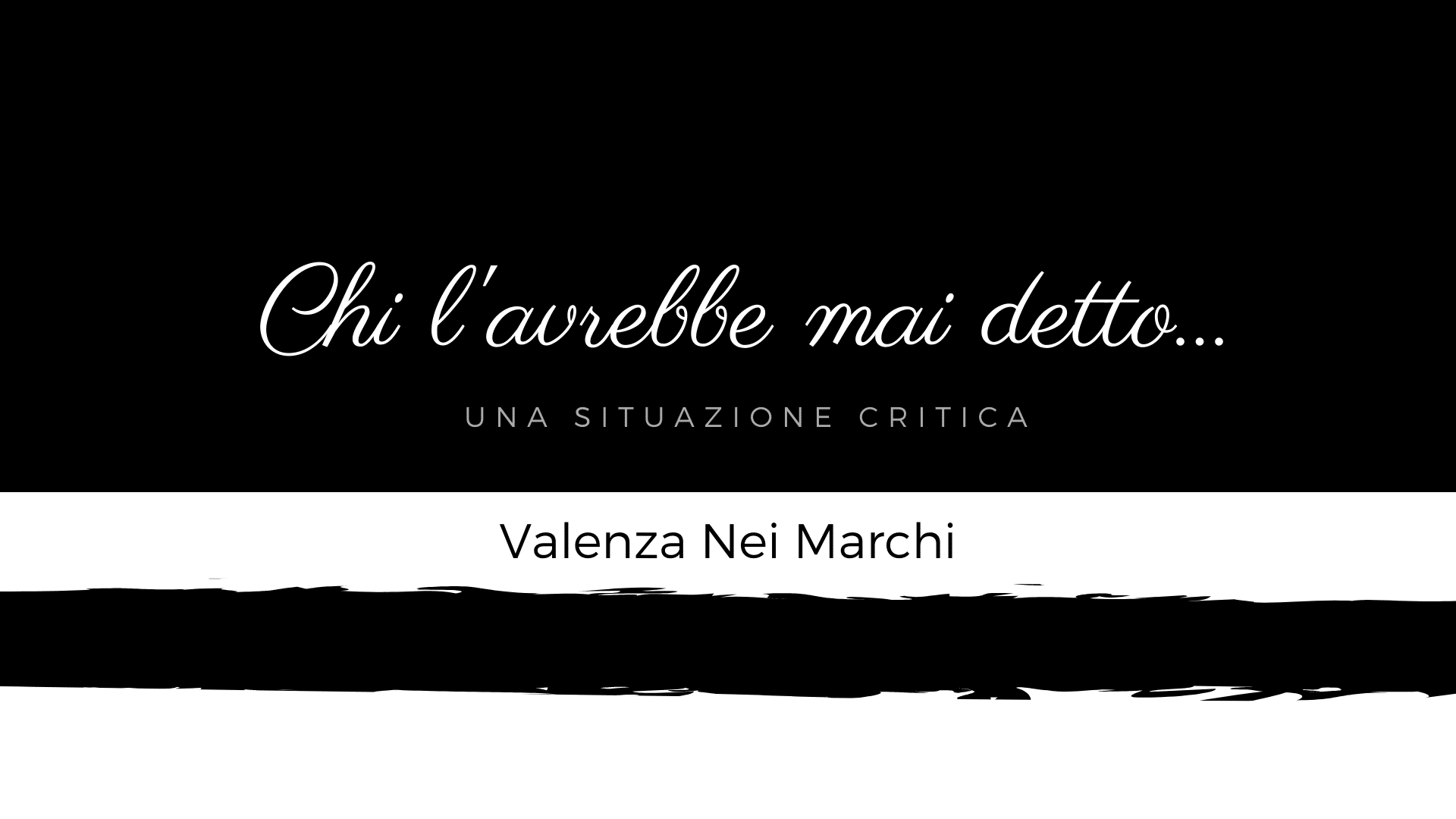 Descrivi Una Situazione Critica Che Hai Superato Con Successo Una situazione critica - Valenza nei Marchi | Sito di Valenza nei Marchi
